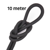 Elastisch koord 8 mm zwart - aanbieding 10 meter elastisch koord EK - 8MM - ZWART - 10M